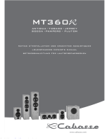 Cabasse MT-360R - Owners Manual 